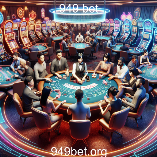Experiência Imersiva de Jogos Ao Vivo no 949 bet